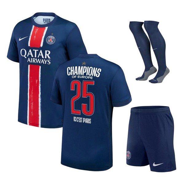 Camiseta PSG Niño Special Edition 1ª Champions of Europe 2025